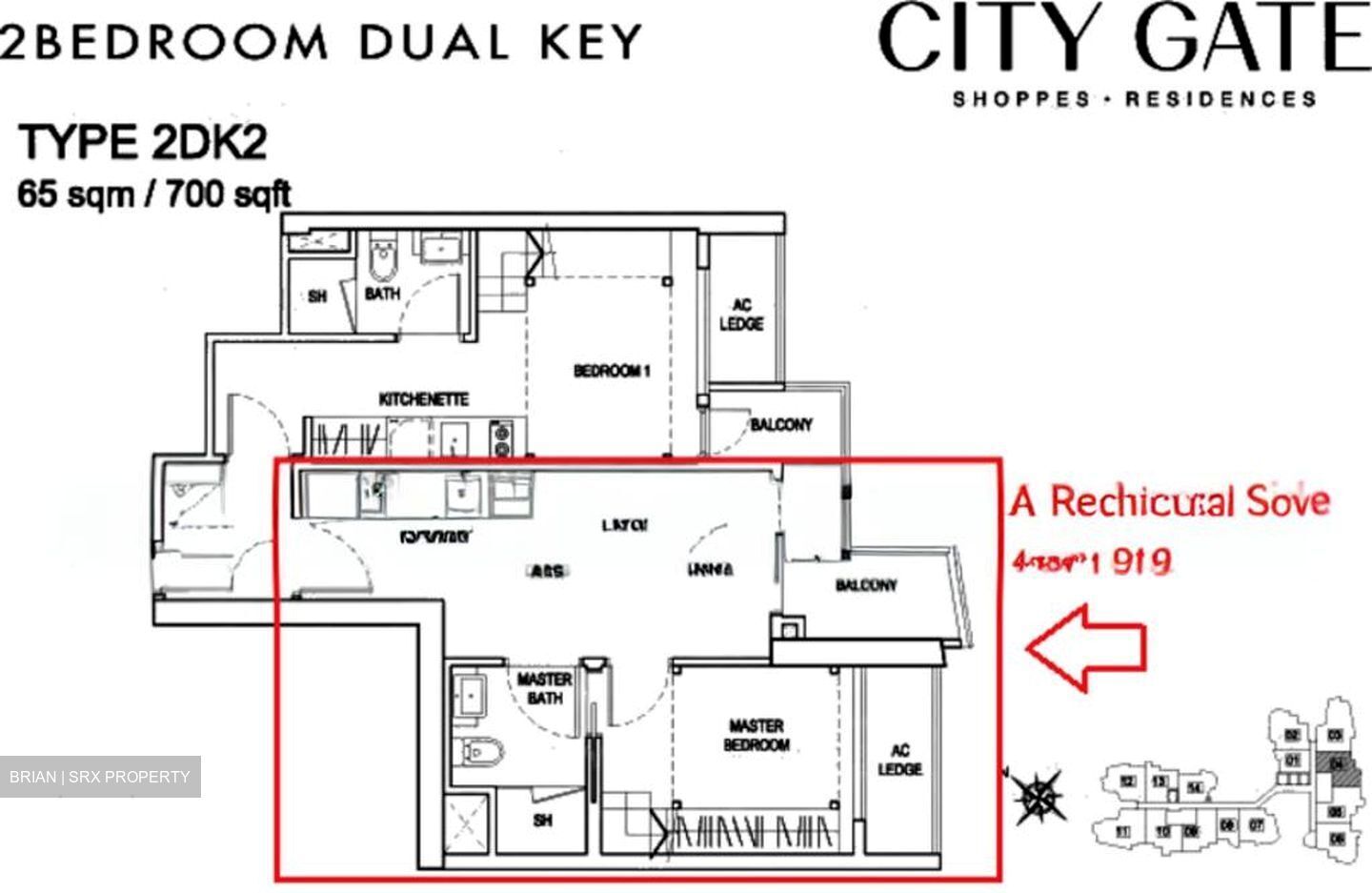 City Gate (D7), Apartment #563350751
